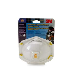 3M N95 Particulate Respirator - 1 / Pack - White