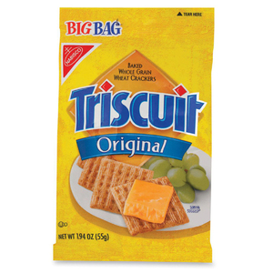 Marjack Marjack Big Bag Baked Original Triscuit - 1 Serving Bag - 1.94oz - 8 / Pack