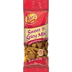 Advantus Kar's Sweet 'N Spicy Mix - 1 Serving Bag - 1.75oz - 24 / Box