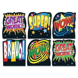 Carson-Dellosa Positive Words Good Work Holder - 5" x 5.75"Multicolor