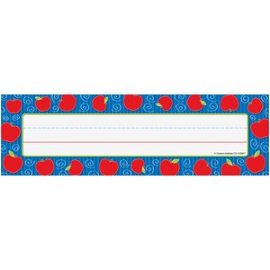 Carson Dellosa Apples Design Desk Name Plate - Thumbnail view 