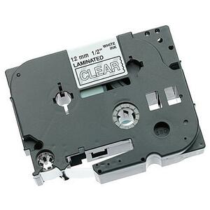Brother P-Touch TZ Laminated Tape - 0.5" x 26.3' - Clear
