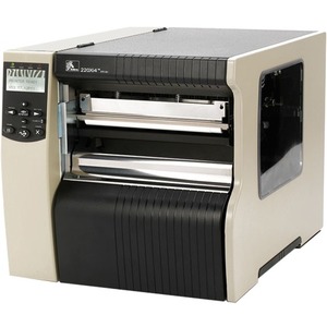 Zebra 220Xi4 Direct Thermal/Thermal Transfer Printer - Monochrome - Label Print - Ethernet - USB - Serial - Parallel - With Cutter