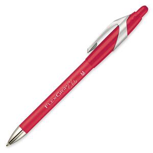 Paper Mate Flexgrip Elite Ballpoint Pen - Red Ink - Red Barrel - 1 Each