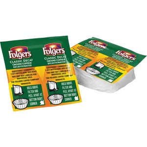 Folgers Decaf Coffee Pack - Decaffeinated - 0.9 oz Per Packet