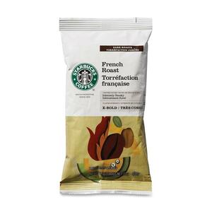 Starbucks Regular Pre-ground Drip Brewing Coffee - Flavored - French Roast - 2.5 oz Per Packet