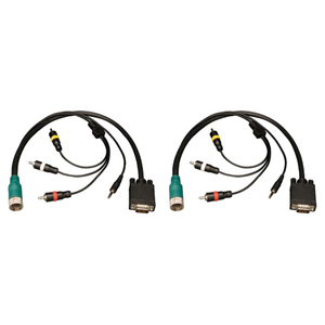 EASY PULL TYPE A CONNECTORS M/M VGA RCA AUDIO COMPOSITE VIDEO
