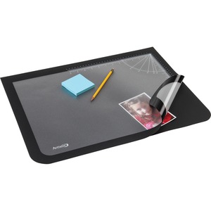 Clear Nonglare Logo Pad Desk Organizer