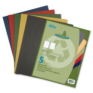 Enviro Plus Report Cover with 3 Rivet Clasps - Click Image to Close