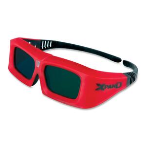 Red. Black. 3d Glasses