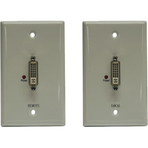 WALLPLATE EXTENDER KIT 2PC FOR DVI OVER CAT5