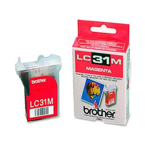 Brother 31M Magenta Ink Cartridge - Inkjet - 400 Page - Magenta - 1