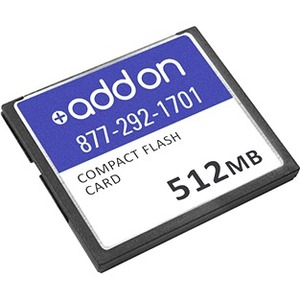 AddOn Cisco ASA5500-CF-512MB Compatible 512MB Flash Upgrade - 100% compatible and guaranteed to work