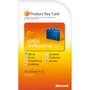 Microsoft Office 2010 Professional 32/64-bit 269-14834