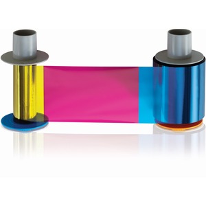 Fargo 084050 Dye Sublimation, Thermal Transfer Ribbon - Cyan, Magenta, Yellow Pack - 750 Pages