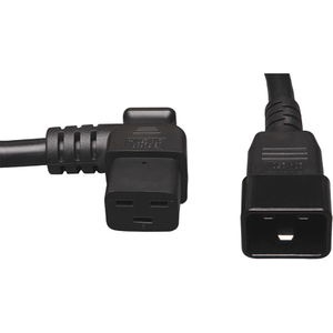 2FT 12AWG HVY DTY IEC-320-C19 LT ANGLE TO IEC-320-C20 POWER CORD
