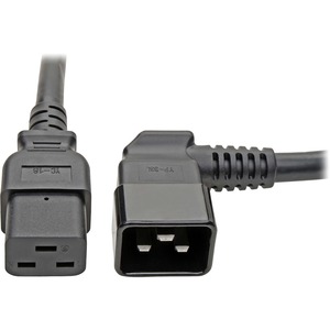 2FT 12AWG HVY DTY  IEC-320-C19 TO IEC-320-C20 POWER CORD LT ANGLE