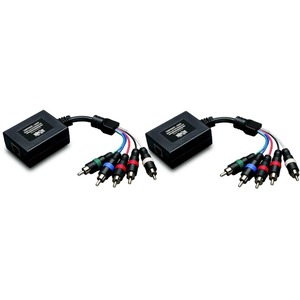 COMPONENT VIDEO WITH STEREO AUDIO OVER CAT5 EXTENDER KIT