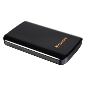 Transcend StoreJet 25D3 500 GB 2.5" External Hard Drive - Black - USB 3.0 - SATA - 5400 rpm - 8 MB Buffer