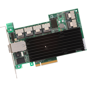 LSI MegaRAID SAS 9280-24I4E 24-PORT SAS/SATA 6GB/S PCIe 2.0 512MB RAID Controller Card Single
