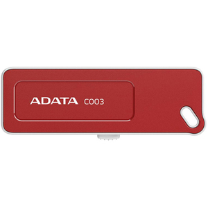 Adata C003 16 GB USB 2.0 Flash Drive - Red AC003-16G-RRD
