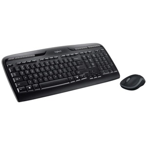 Logitech Wireless Desktop MK320 Keyboard and Mouse Combo USB French