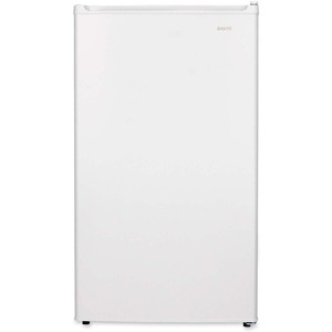 SANYO SR368W Counter High Refrigerator - 3.6ft³ - Auto De-frost - White