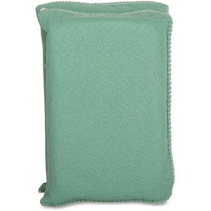 Genuine Joe Large Drip-free Sponge - 4" x 6" - 2 / Pack - Light Blue