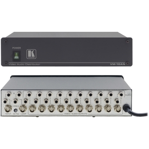 1:10 COMP VIDEO & STER AUD DISTRIBUTON AMPLIFIER