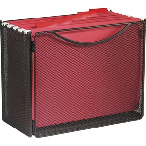 Onyx Steel Mesh Desktop File Box - Click Image to Close