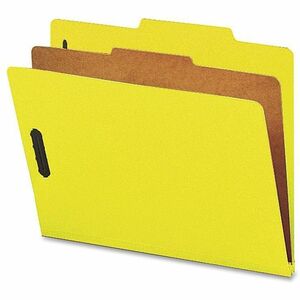 1-Divider Recycled Classification Folders