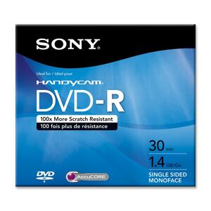 Sony 2x DVD-R Media - 1.4GB - 80mm Mini - 1 Pack