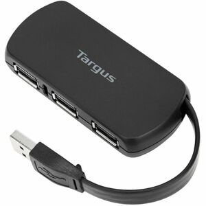 Targus ACH114US 4-Port USB Hub - USB Type A - 4 USB Port(s) - 4 USB 2.0 Port(s) - PC, Mac