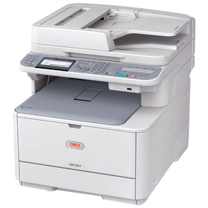 Oki MC361 Multifunction HD Colour LED Printer Scan Copy Fax 1200X600DPI Duplex USB Network