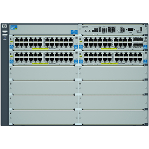 HP E5412-92G-PoE+/4G-SFP v2 zl 92 port managed switch 92 x 10/100/1000 + 4 x SFP rackmountable PoE