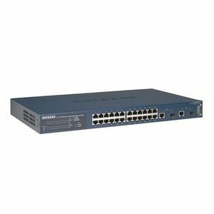 Netgear FSM7326PNA Prosafe 24 Port 10/100 Level 3 Managed Switch With 2 Gigabit Ports & PoE