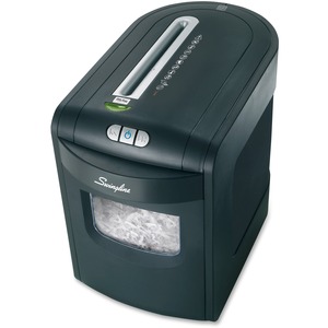 Swingline ShredMaster GEM76 Shredder - Micro Cut - 7 Per Pass - 6 Gallon Wastebasket