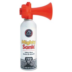 Falcon Mighty Sonic Lightweight Safety Horn - 120 dB - Audible - Red, White, Blue