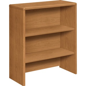 HON 107292 Bookcase Hutch - 32.62" Width x 14.62" Depth x 37" Height - Harvest