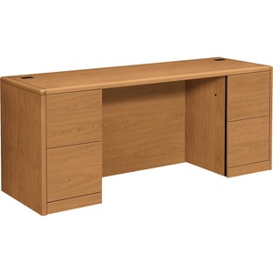HON 10741 Kneespace Cradenza - 72" Width x 24" Depth x 29.5" Height - Harvest