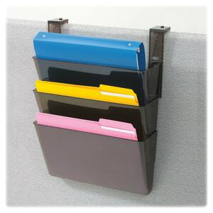 Wall File with Partition Mounting Bracket - Click Image to Close