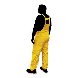 Stearns Dangri - Unisex - Bib Overall - XX-Large - YellowPU-coated Tricot
