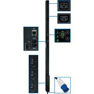 PDU3VN3G30 MONITORED PDU 208V 3-PHASE IEC-309 0U RM 30XC13 6XC19 &nbsp;<img src="/images/free_ground_shipping.gif" border="0" alt="Free Ground Shipping" title="Free Ground Shipping" >