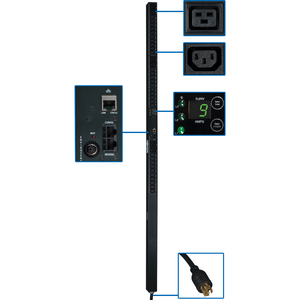 PDU3VN3L2120 MONITORED PDU 208V 3-PHASE L21-20P 0U RM 30XC13 6XC19 &nbsp;<img src="/images/free_ground_shipping.gif" border="0" alt="Free Ground Shipping" title="Free Ground Shipping" >