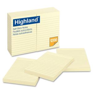 Ruled Self Adhesive Note Pads