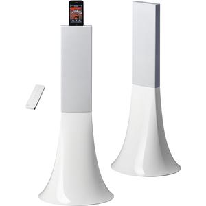 Parrot Zikmu Wireless Stereo Speakers by Philippe Starck - White