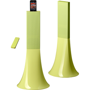 Parrot Zikmu Wireless Stereo Speakers by Philippe Starck - Lime