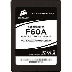 Corsair Force Series 60GB 2.5IN SATA2 25nm Solid State Disk Flash Drive SSD Sandforce *3 Year Wrty*