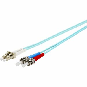 Wirewerks OM3 Fiber Optic Patch Cable 12M MULTIMODE DUPLEX LC-ST PC-4ALCCSTC012