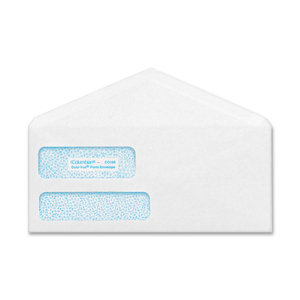 POLY-KLEAR Double-window Security Envelope - Click Image to Close